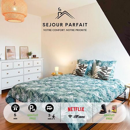 Appart'Hotel Le Dornach - Proche Gare Et Autoroute Mulhouse Bagian luar foto